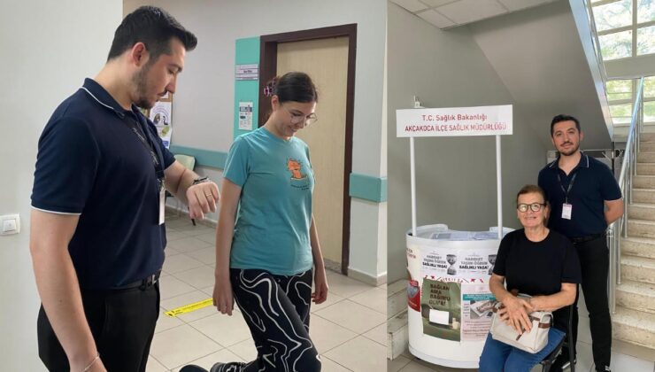 Akçakoca’da Vatandaşların Hareket Yaşı Ölçüldü