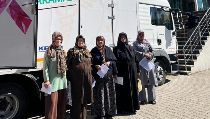 Mobil Kanser Tarama Tırı Gölyaka’da Hizmet Vermeye Başladı