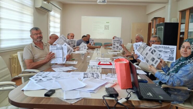 Çilimli’de Muhtarlar Ve Kursiyerlere KKKA Ve Sıtma Eğitimi Verildi