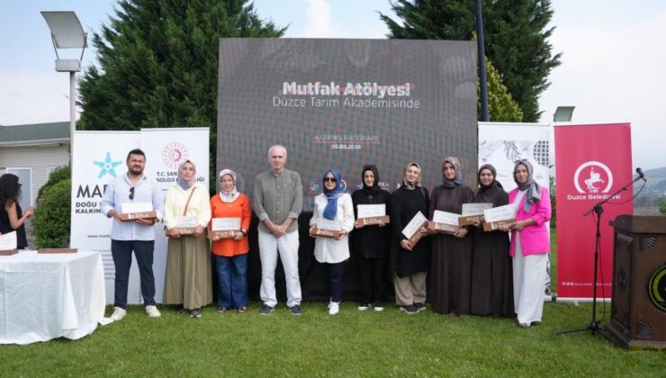 Düzce Tarım Akademisi’nde Mutfak Atölyesi Projesi Tamamlandı