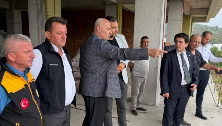Başkan Yıldız ve Kaymakam Altıntaş Gençlik Merkezi’ni İnceledi