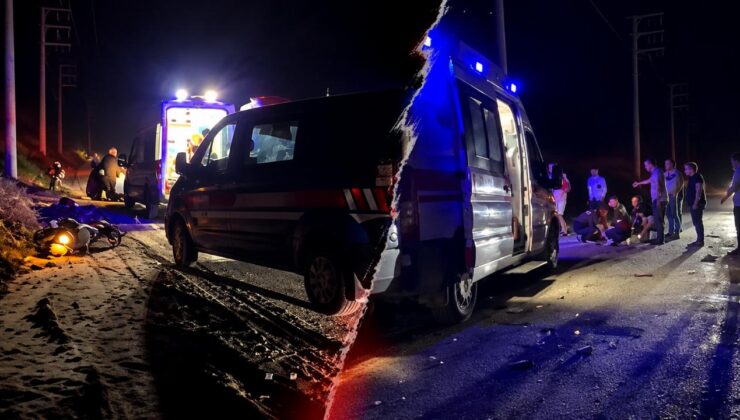 Beyköy’de Feci Çarpışma: Motosiklet Sürücüsü Yaralandı