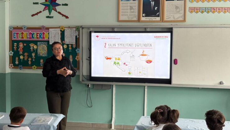 Minik Öğrencilere Gıda İsrafı ve Güvenilirliği Eğitimi