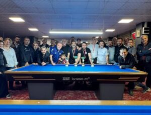 Düzce’de 3 Bant Bilardo İl Birinciliği Tamamlandı