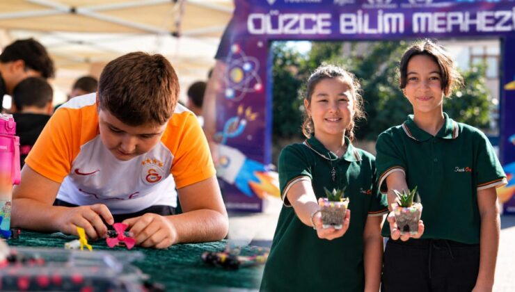 Düzce Bilim Merkezi’nde Bilim Şenliği Başladı