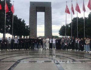 Düzceli Gençler Çanakkale’de Tarihin İzinde