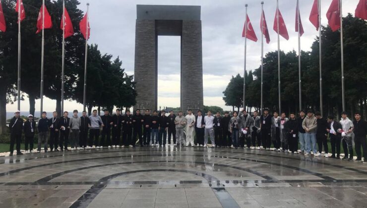 Düzceli Gençler Çanakkale’de Tarihin İzinde