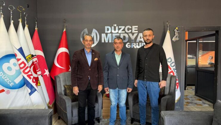 Yeniden Refah Partisi’nden Düzce Medya Grup’a Ziyaret