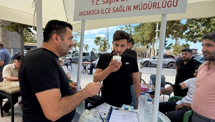 Akçakoca’da “Kaybetmeden Fark Et” Etkinliği