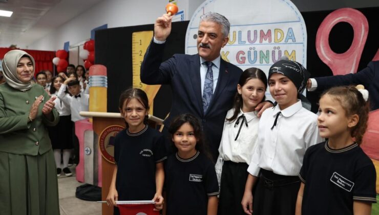 Düzce’de Okullar Açıldı, İlk Gün Renkli Görüntülere Sahne Oldu
