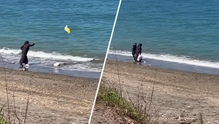 Piknik Sonrası Çöpleri Denize Attıkları İddia Edildi